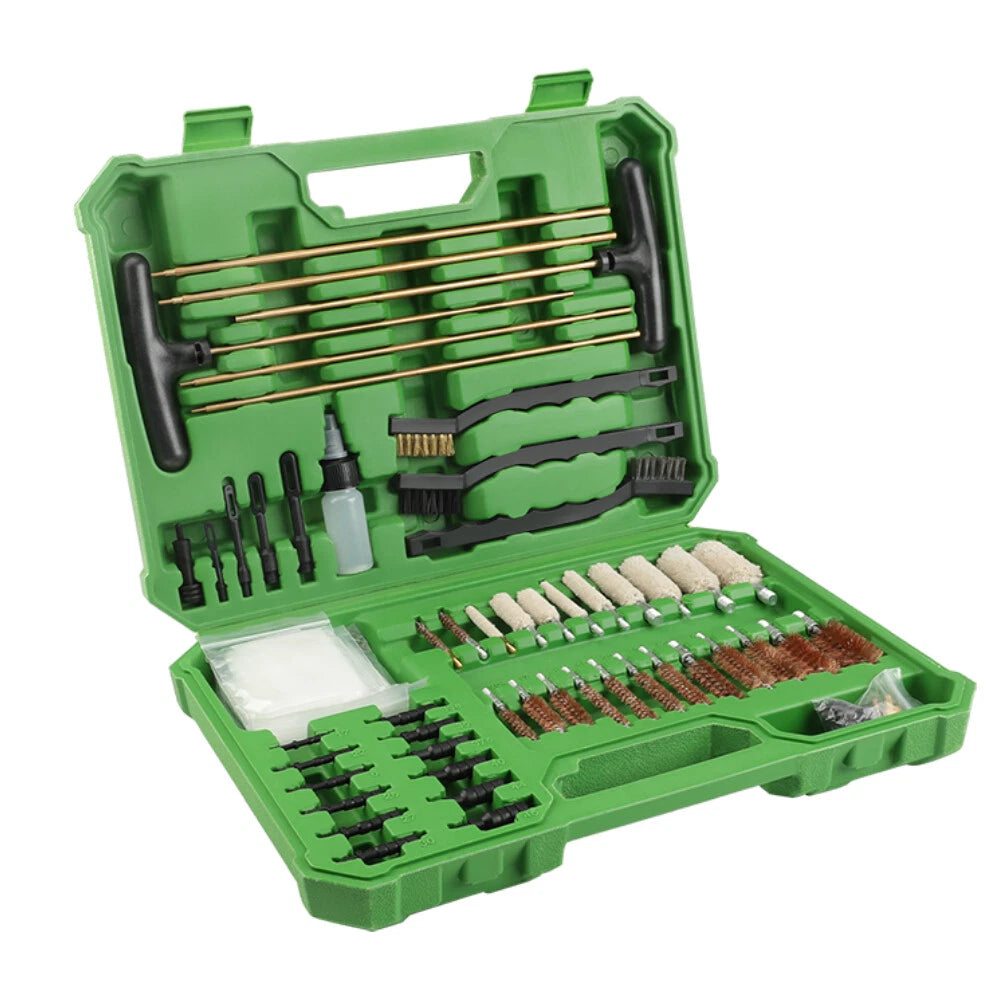 MOSSY OAK Universal Gun Cleaning Kit Handgun Rifle Pistol Shotgun Firearm w/Case