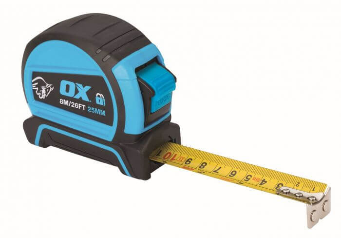 OX Tools 5m Pro Dual Auto Lock Tape Measure