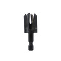 Snappy 7/16 In. Tapered Plug Cutter 1/4 Quick Change Chuck Made In
