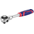 Workpro 1/4''drive Ratchet 72-tooth Swivel Head Ratchet 270°swivel