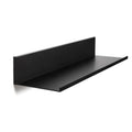 Hangman Floating Wall Shelf 450mm (18") Black No | Built Supply Co