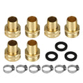 3 In 1 Kit 3/4" Garden Water Hose Repair Quick Connector Mender End