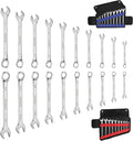 Workpro 12-piece Premium Combination Wrench Set Sae/metric With