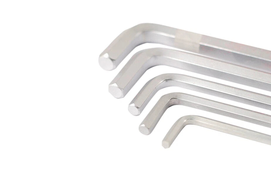 Pack Cr-v Hex Allen Key Wrench Standard Arm Sae/af | Built Supply Co