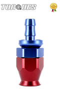 AN-10 Male Aluminium Weld On Fitting Round Base by Unbranded
