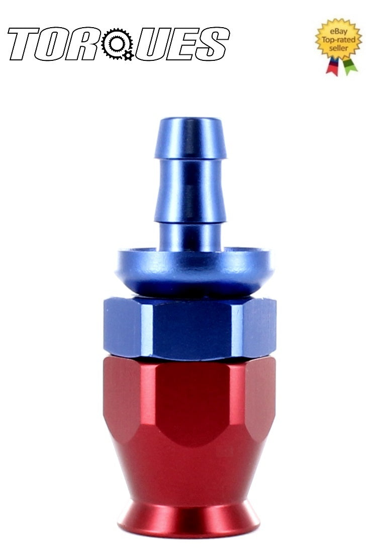 AN-10 Male Aluminium Weld On Fitting Round Base by Unbranded