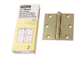 3pair-pack Stanley 08-1062 3"/76mm Heavy Duty Door Hinges With Fixing