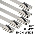100pc Heavy Duty Black Cable Zip Ties UV Resistant 24" by Unbranded