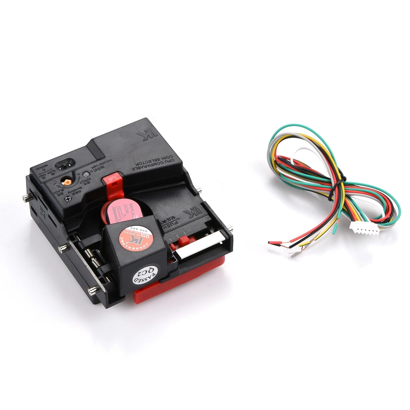 Lk-800a+ Cpu Comparable Coin Selector Arcade Token Acceptor For