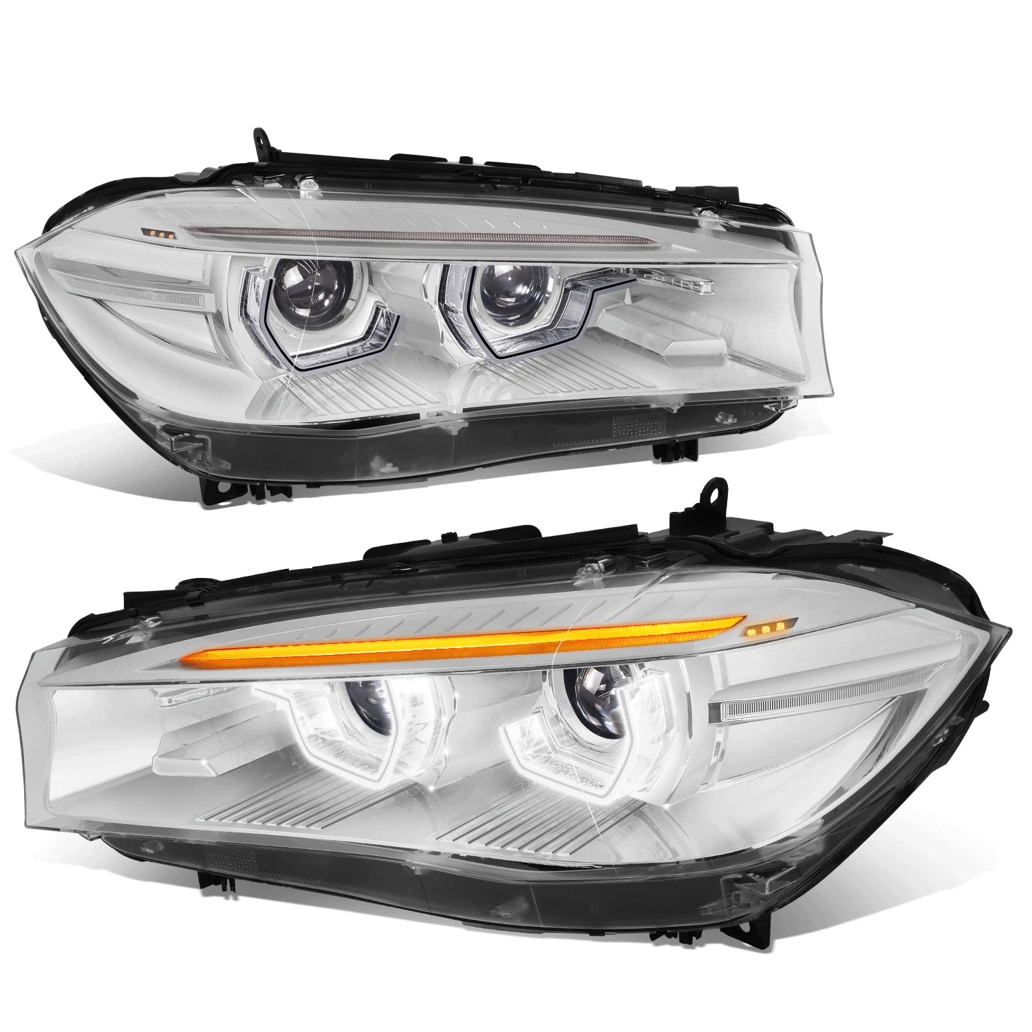 Fit 14-19 Bmw X5 X6 W/o Afs Led Sequential Hid | Built Supply Co