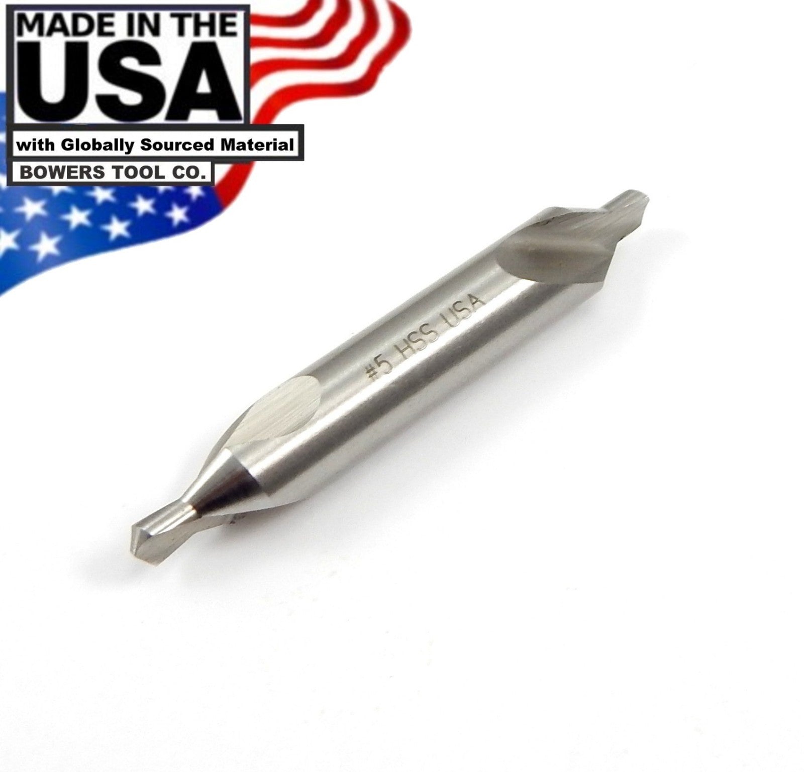 Norseman #5 Combined Center Drill Pilot Countersink