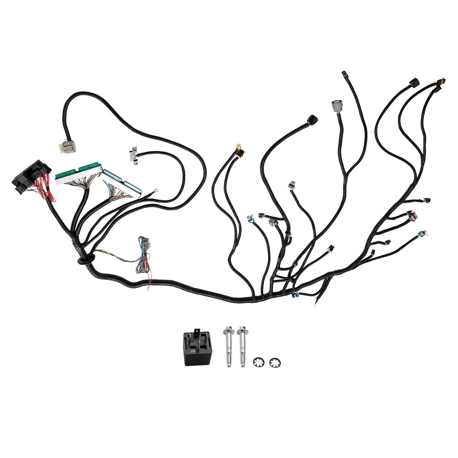 Standalone Wiring Harness For LS Swap 4L80E 4.8 5.3 6.0 Drive By Wire Only 03-07