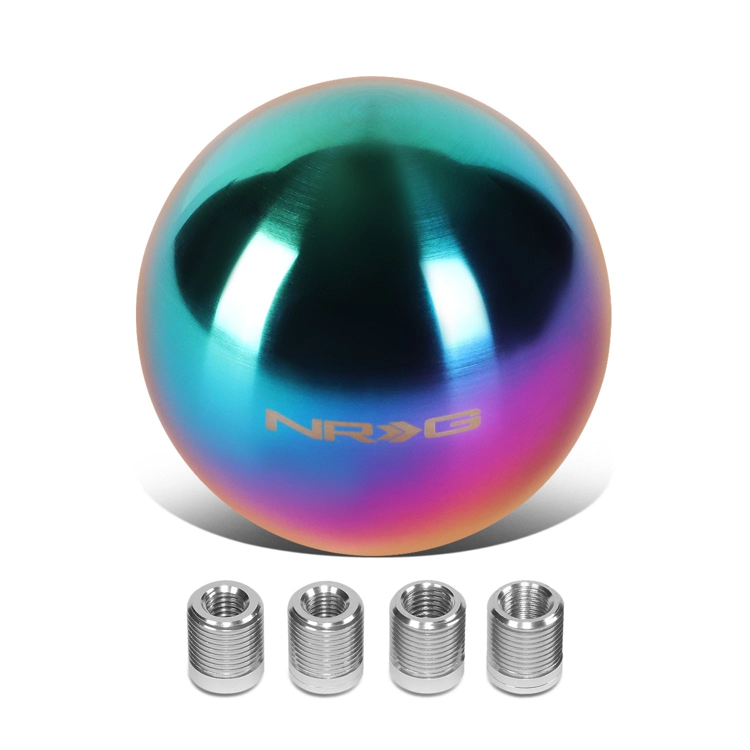 Nrg Sk-350mc 43mm Metal Weighted Class Round Ball Style Shift Knob W/