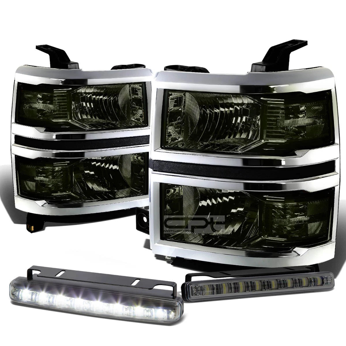 Smoked Headlight+clea<wbr/>r Corner Signal Lamp+LED | Built Supply Co
