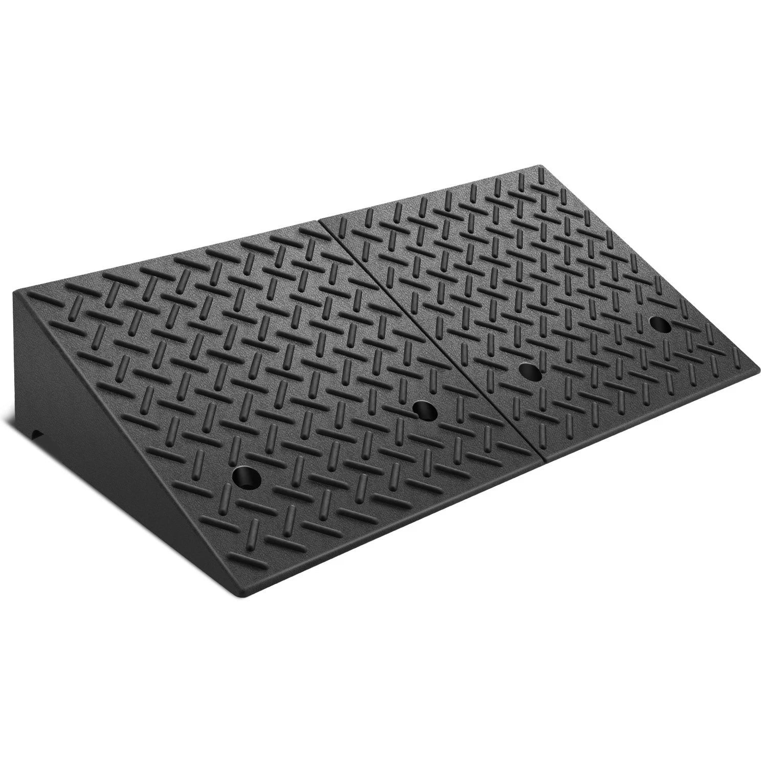 38.5"l X 19.6"w X 7.9"h 4000lbs Capacity Curb Ramp For Households