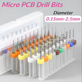 Solid Carbide PCB CNC Micro Twist Drill Bits 0.15-2.5mm