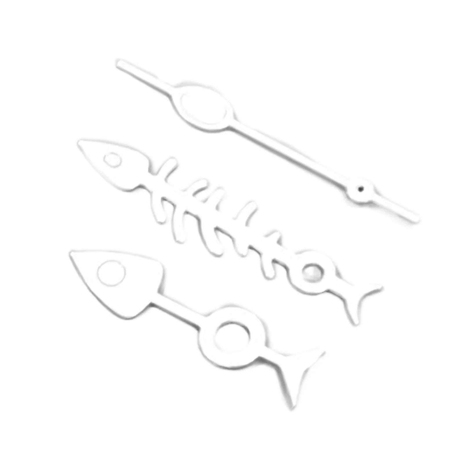 Creative Green Luminous Fish Bone Watch Hands For