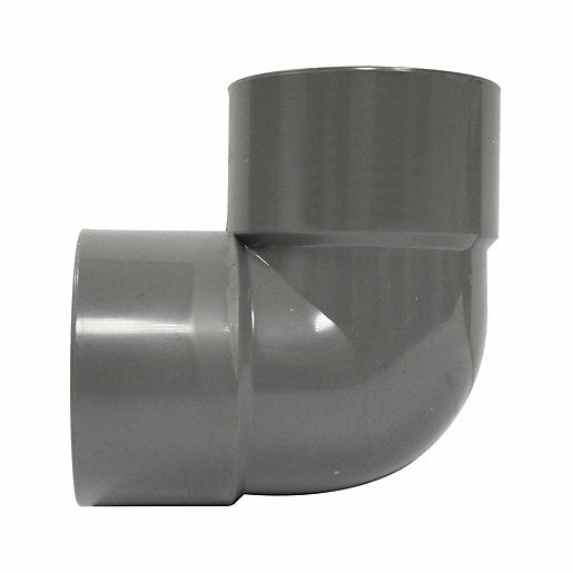 Floplast 36mm 90° Grey Solvent Weld Bend 50 Pack