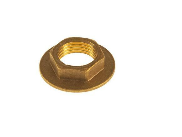 1/2" BSP Brass Large Flanged Backnut