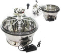 24" Hydroponic Spin Bowl Trimmer Electric Hand Spin Reaper Wet Dry
