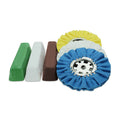 6 Piece Kit: 8” Airway Buffing Wheels & XL Polishing Compound Bars