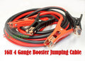 16ft 4 Gauge 400 Amp Booster Jumper Cables Auto Car Jumping Cable 16'