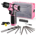 WORKPRO 1/4 Drive Ratchet Wrench 72-Tooth Quick-Release Handle