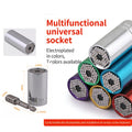 Universal Socket Wrench Power Drill Adapter