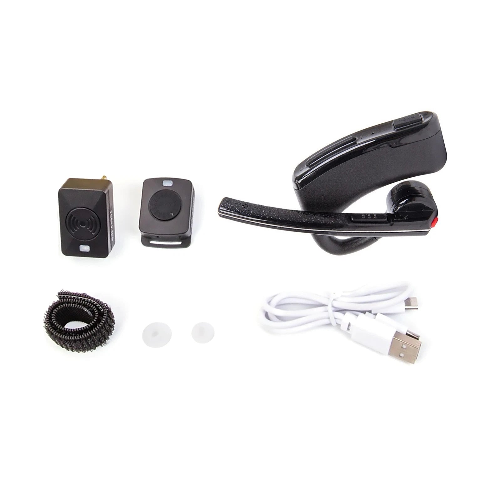 1set Portable Bluetooth Earpiece Headset M Plug Ptt For Motorola