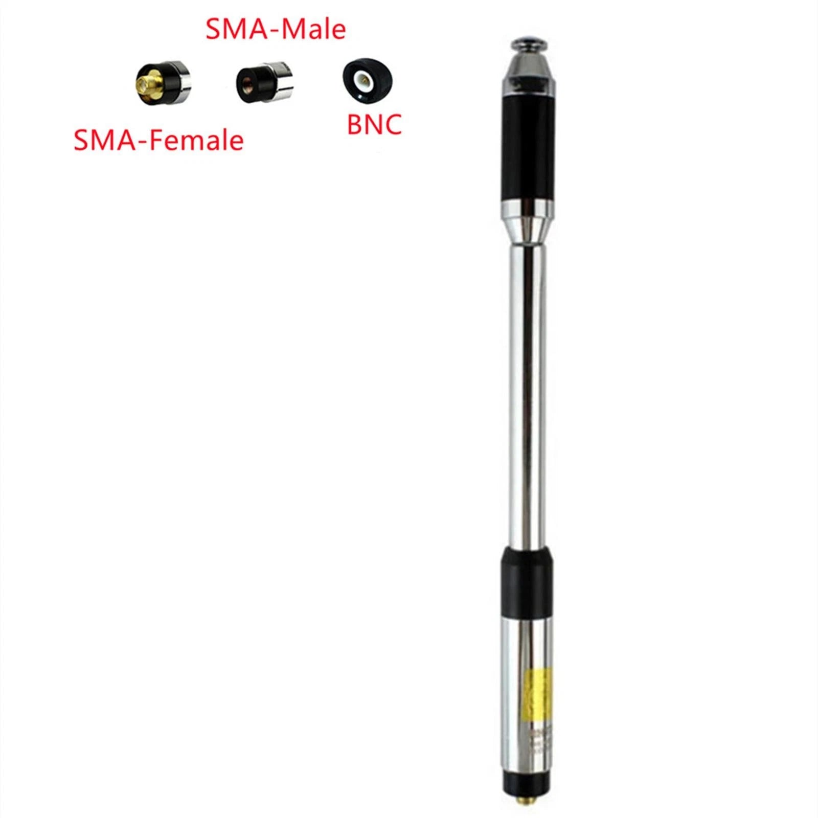 Rh770 Sma-female Sma-male Bnc Dual Band Telescopic Antenna For