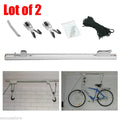 Bike Lift Rack W Ceiling Rail Mounting Bike Rack (Bike & Ladder Lift)