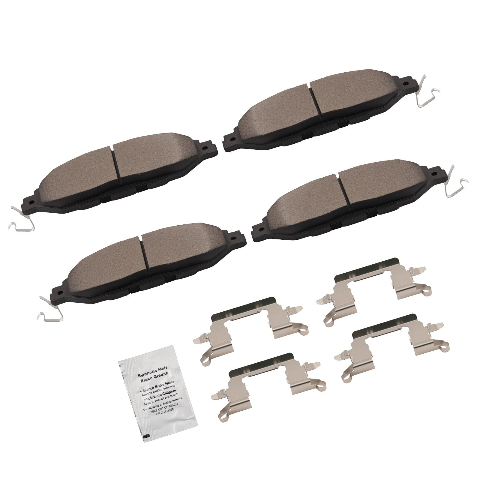Front Dirver & Passenger Brake Pads for Nissan Murano 2015-24
