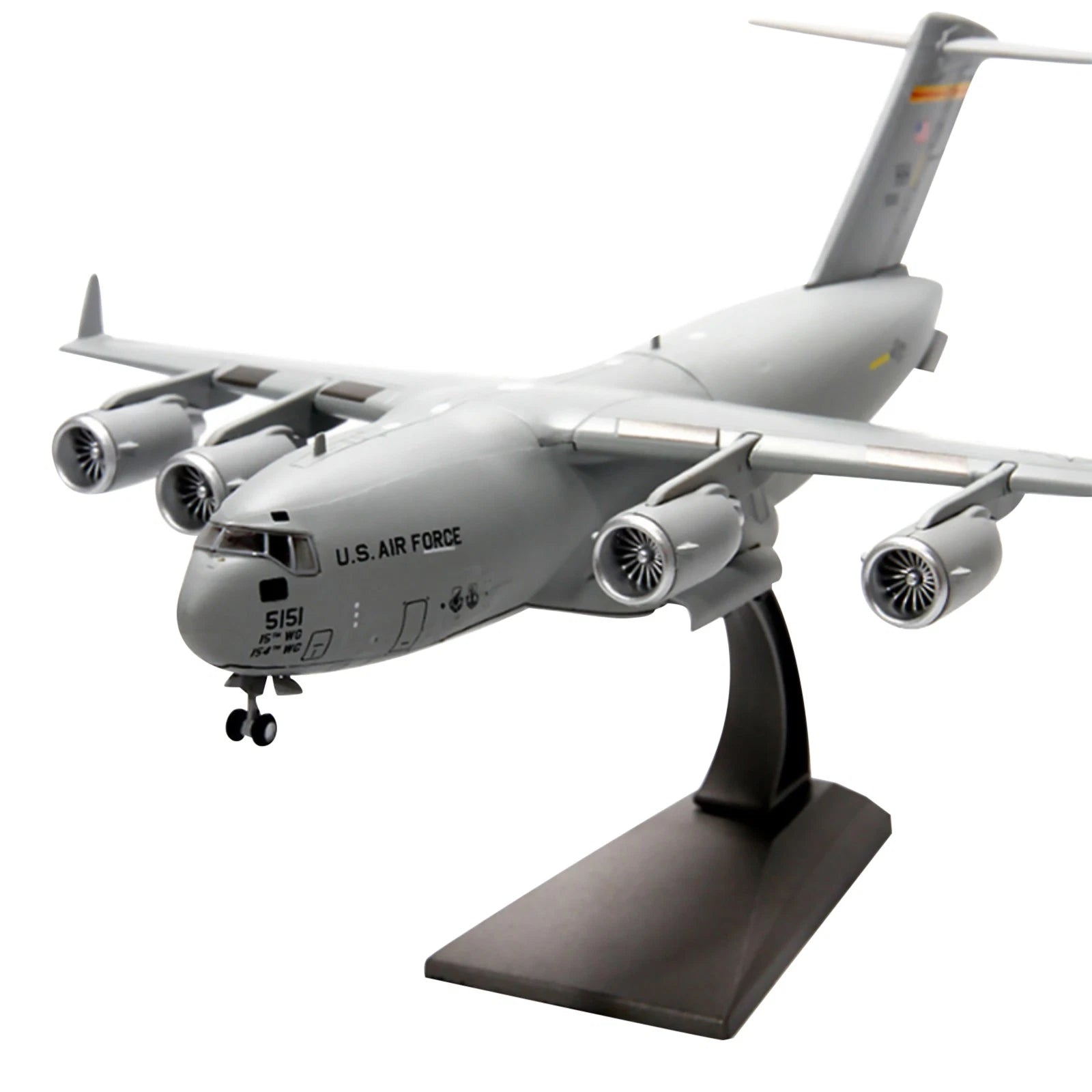 1:200 Us Navy Army C-17 Transport Aircraft Fighter Plane Model