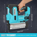 DURATECH 2-in-1 Nail/Staple Gun - 20V Cordless by DURATECH