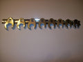 Calhawk Flare Nut Crowfoot Wrench Set Metric 8pc by Calhawk