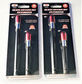 4 Iit Push N Lock Quick Change 1/4" Hex Shank Screw Bit Extensions 4"