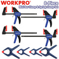 WORKPRO 8-Piece Clamps Set by WORKPRO