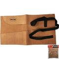 Toolzone 12 Pocket Leather Tool Roll