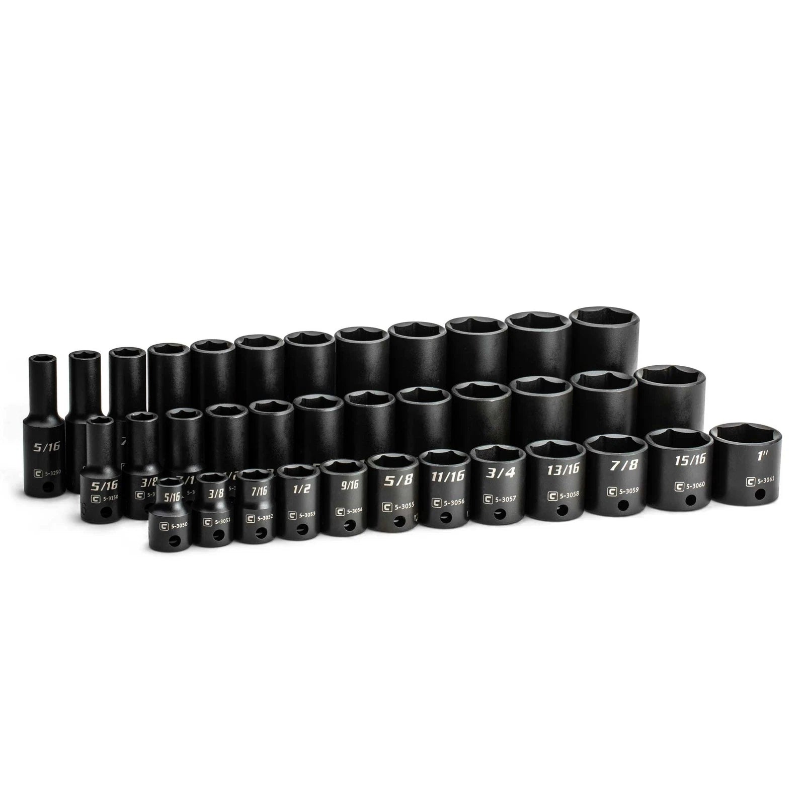 Capri Tools 3/8 In. Drive Shallow/semi-d<wbr/>eep/deep Impact Socket