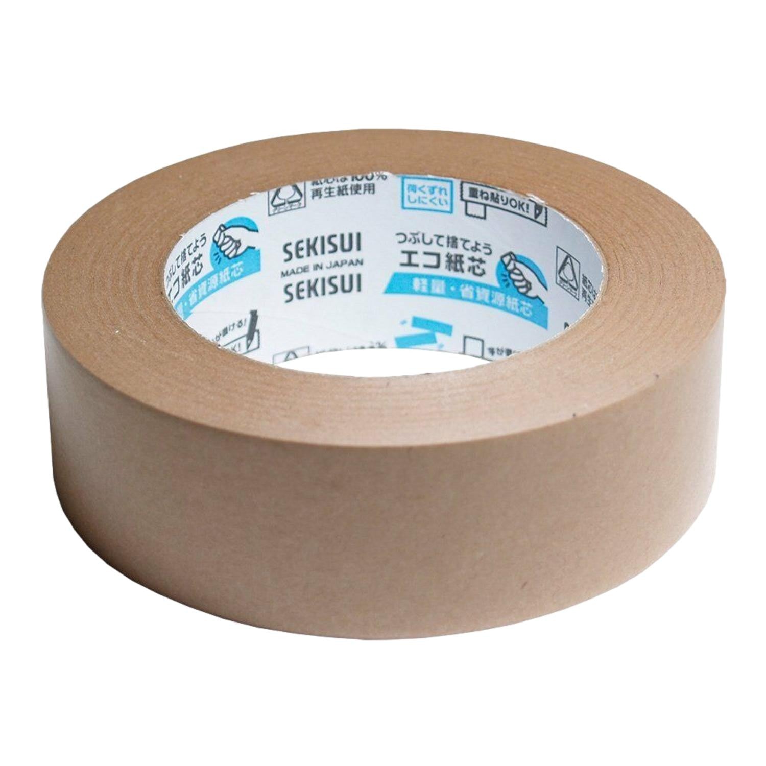 Sekisui 50mm x 50m 504NS Smooth Frame Backing Tape Kraft Paper Framing
