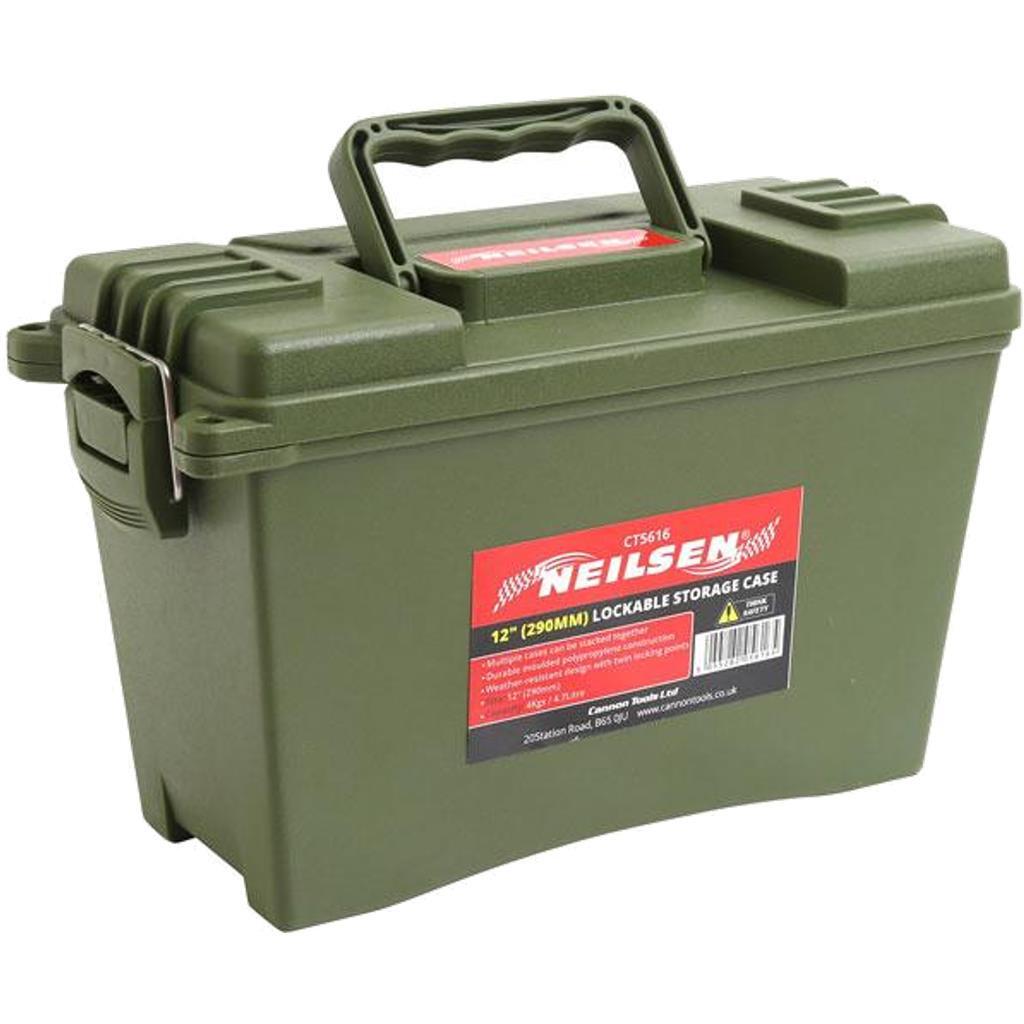 Neilsen 12" Tool Box Handle Storage Case