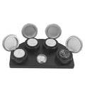 Replaceable Oil Cup Stand With 4 Plastic Containers For Watchmaker