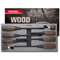 Vessel 8pc Screwdriver Set Non-Slip Hybrid Grip