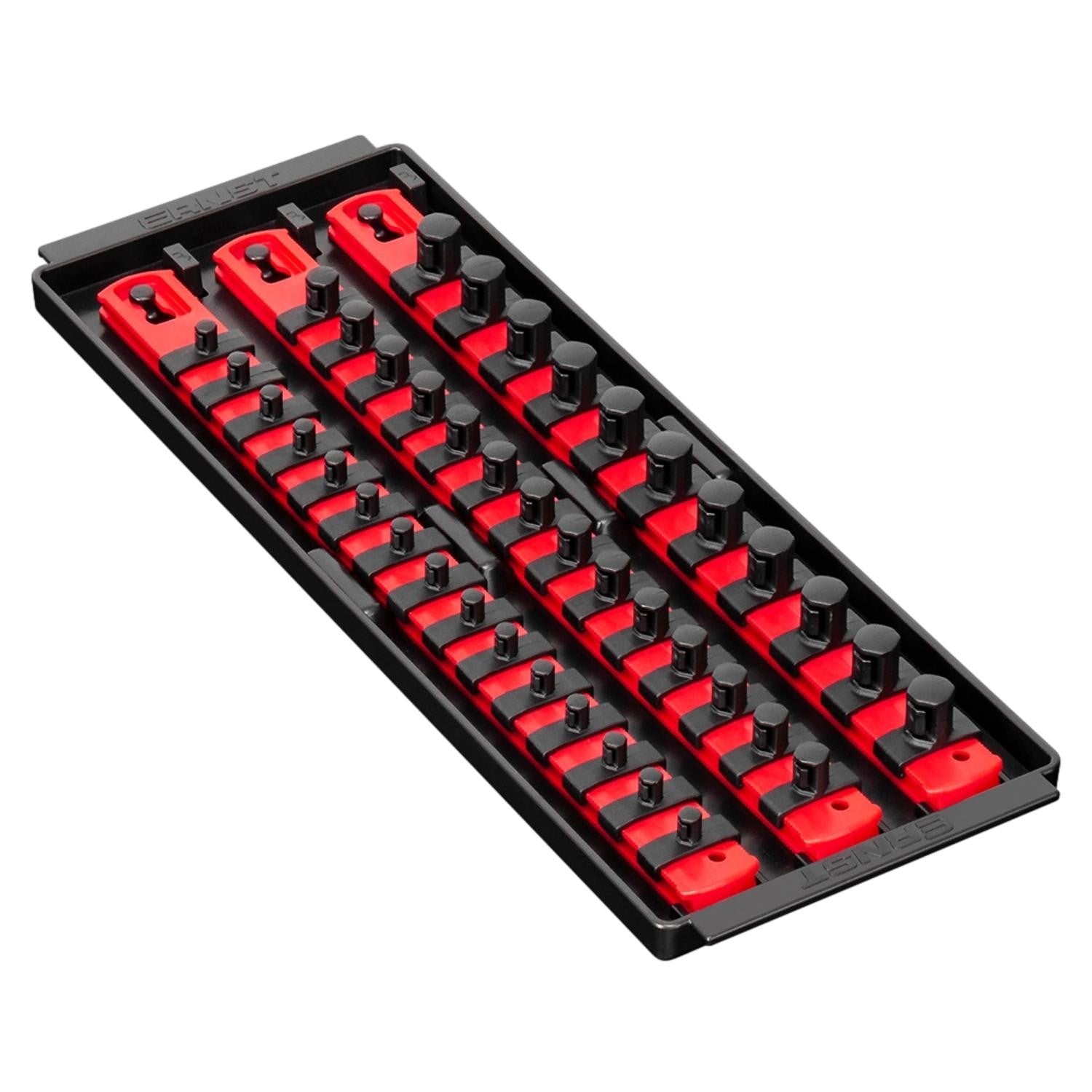 Ernst 8490 Socket Boss Storage Organiser Rail 3-Rail Twist Lock 13"
