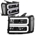 Fit 07-14 Gmc Sierra Custom Led U-light Bar Drl | Built Supply Co