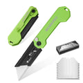 Workpro Mini Folding Utility Knife Box Cutter Quick Change Blade