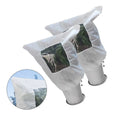Plant Covers With Clear Window And Adjustable Drawstring For Frost