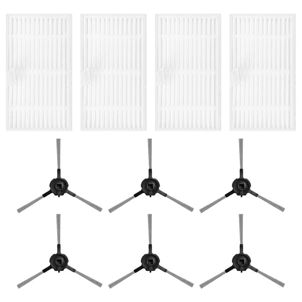 Hepa Filter And Side Brush Kit For Cleanova For W7 W11 W15 Robot