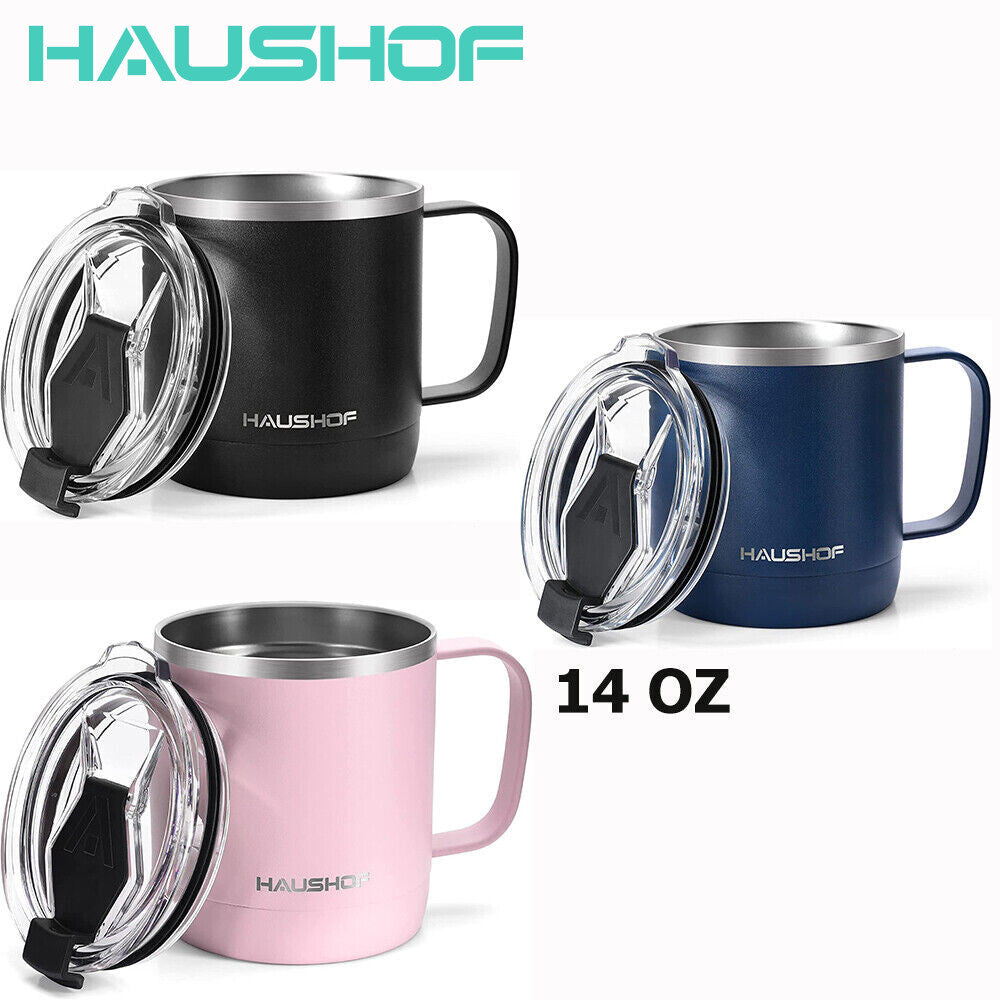 HAUSHOF 14oz Insulated Coffee Mug by HAUSHOF