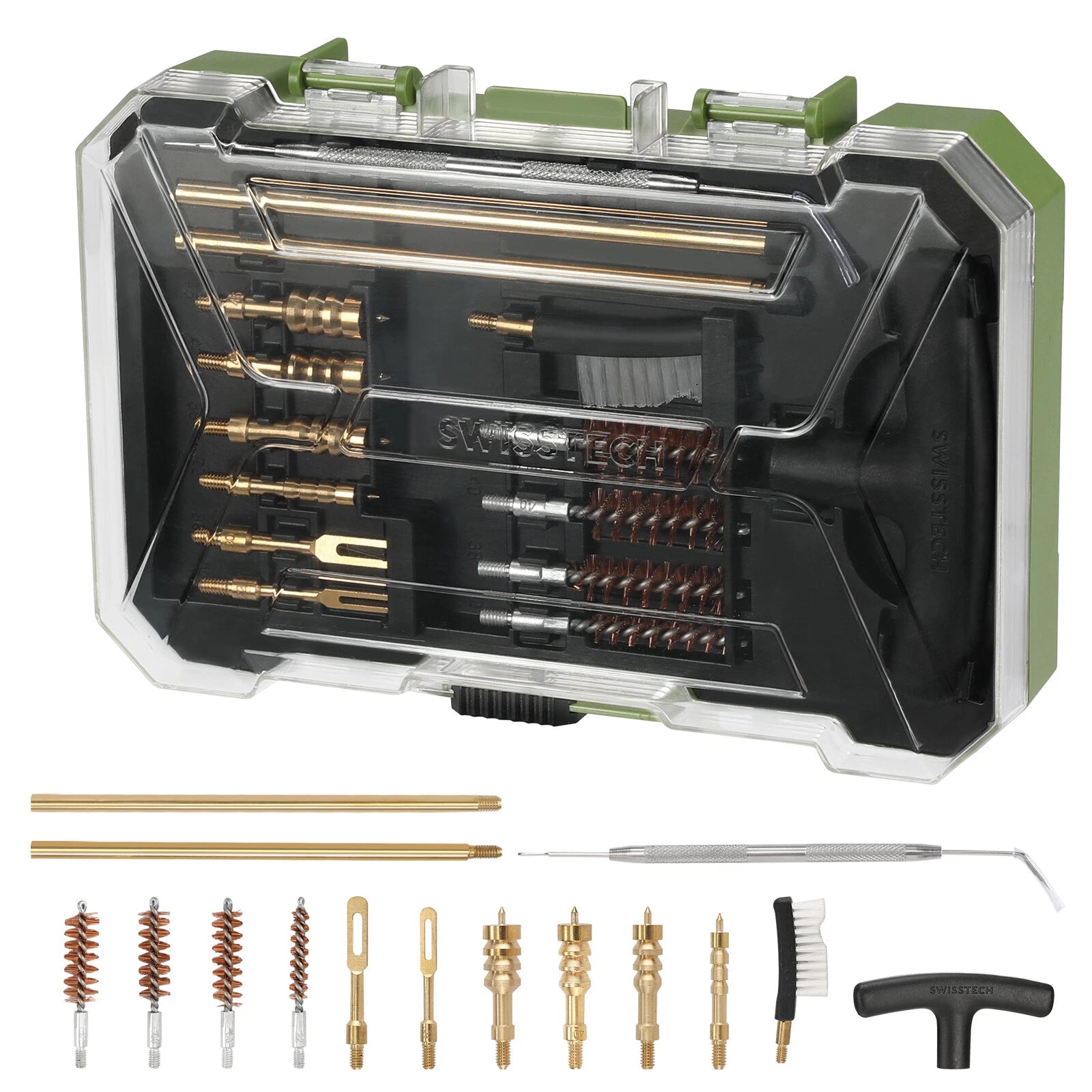 Universal Handgun Cleaning Kit Clean Rod Bore Brush | Built Supply Co